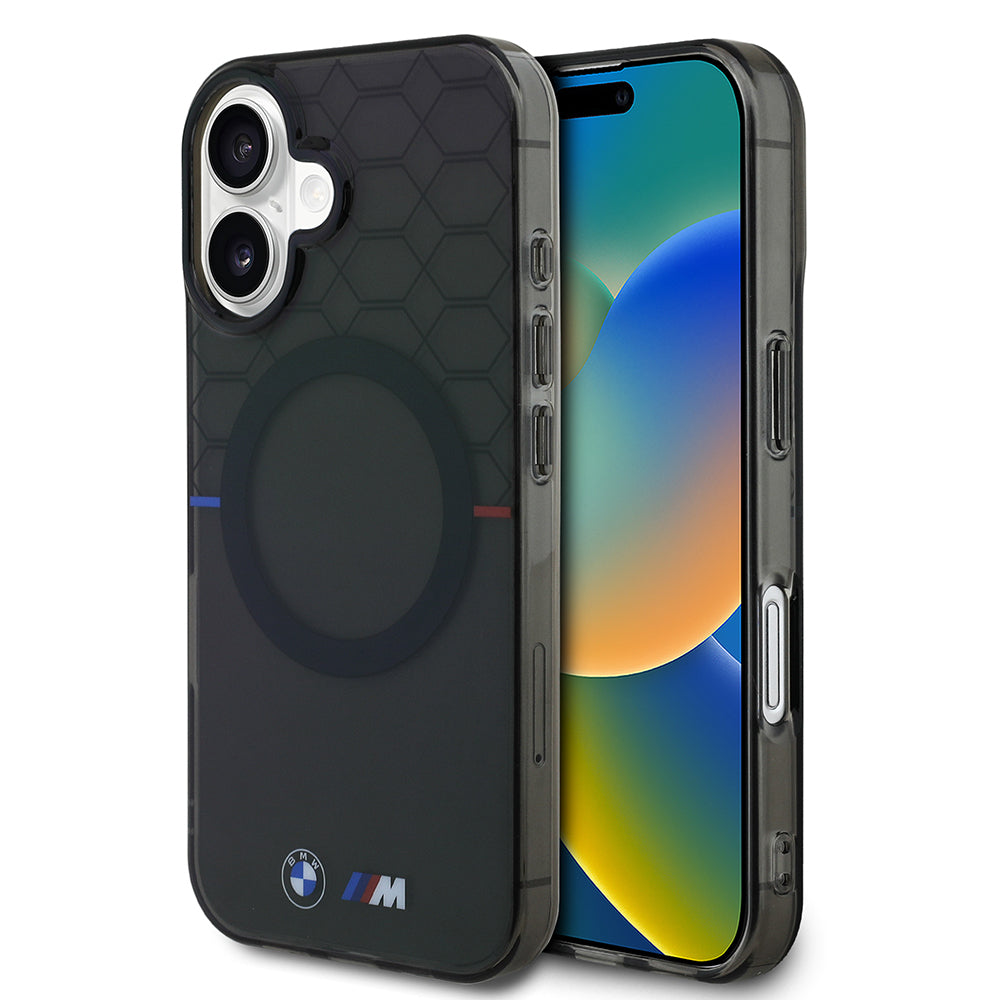 BMW iPhone 16 Kılıf Magsafe Transparan M Dizayn Orjinal Lisanslı Telefon Kılıfı BMW iPhone 16 Kılıf Magsafe Transparan M Dizayn Orjinal Lisanslı Telefon Kılıfı